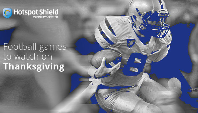 Football games to watch on Thanksgiving