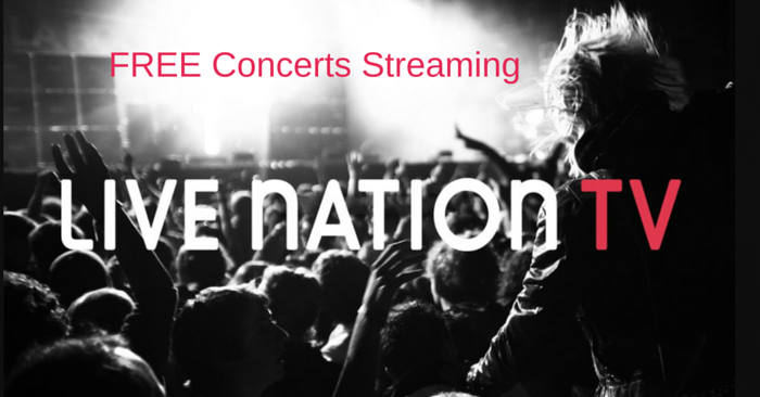 Stream for Free Live Concert Every Day with Live Nation
